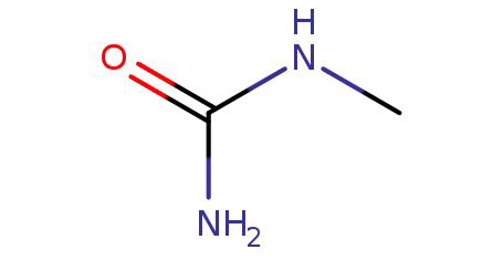 Synonyms: methylurea; monomethylurea