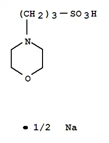 3-(N-Morpholino)propanesulfonic acid hemisodium salt 117961-20-3