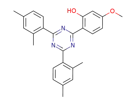 Phenol,2-[4,6-bis(2,4-diMethylphenyl)-1,3,5-triazin-2-yl]-5-Methoxy 1820-28-6